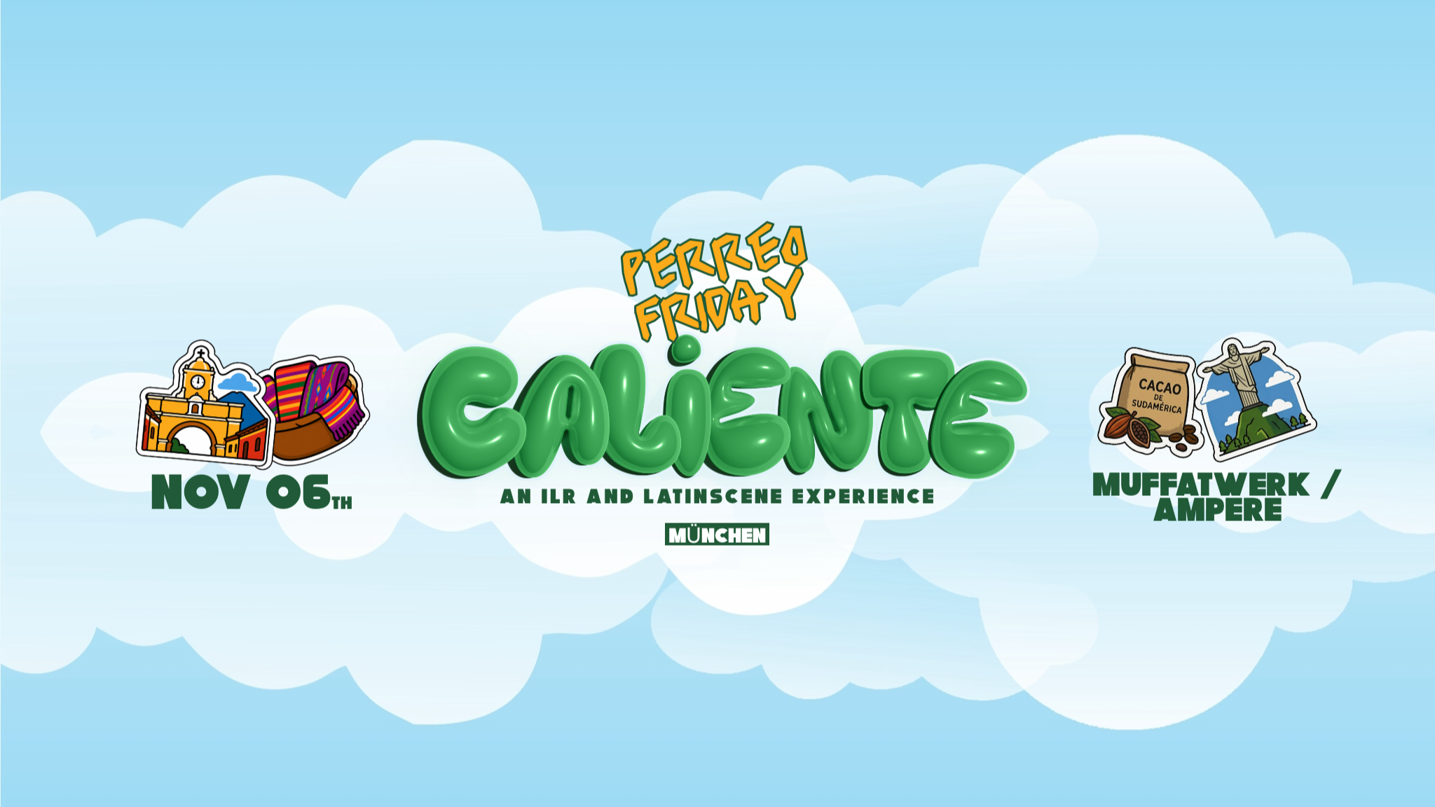 CALIENTE ❤️‍🔥 PERREO FRIDAY | I LOVE REGGAETON × LATIN SCENE | 06.11. MÜNCHEN