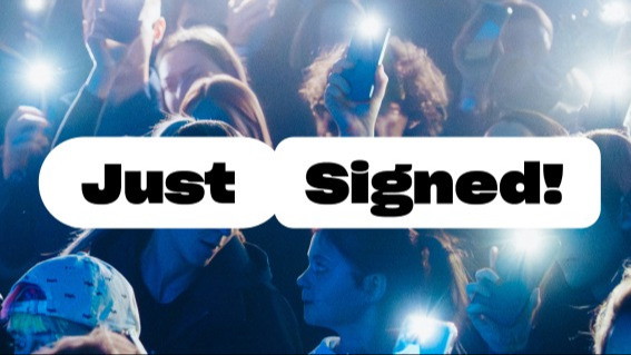 Just Signed!