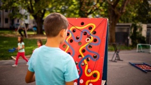 Spielmobil im BELLA PARK