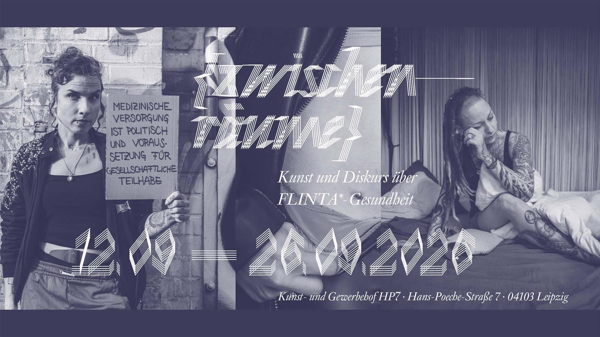 »Zwischenräume«  Ausstellung über FLINTA*-Gesundheit