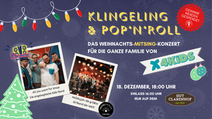 Klingeling & Pop´n´Roll - Das Weihnachts-Mitmach-Konzert für die ganze Familie