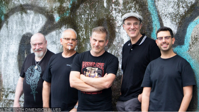 THE SIXTH DIMENSION BLUES - Bluesrock Cover und Eigenkompositionen