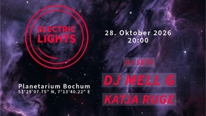 ELECTRIC LIGHTS - Women in Electronic Music *DJ Mell G *Katja Ruge *Planetarium Bochum