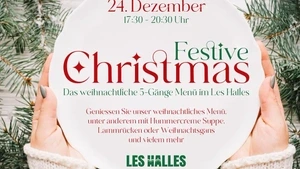 Festive Christmas - Das weihnachtliche 5-Gänge Menü im Les Halles