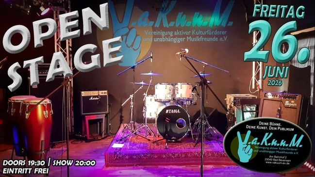 OPEN STAGE im VaKuuM