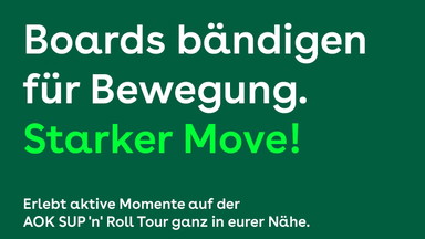 AOK Bayern SUP 'n' Roll Tour 2026 in Nürnberg