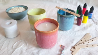 Duftkerze-Workshop in Münster - Gieße deine persönliche Kerze im Keramikbecher im DIY-Kurs