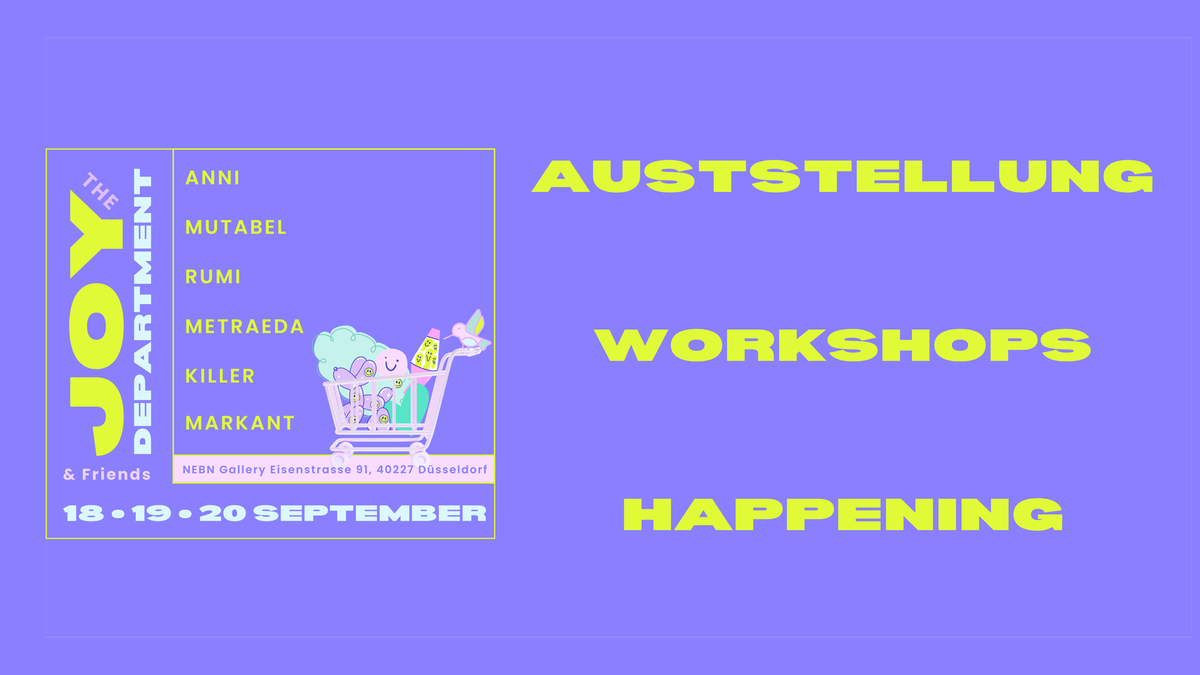 Titelbild der Veranstaltung THE JOY DEPARTMENT & Friends