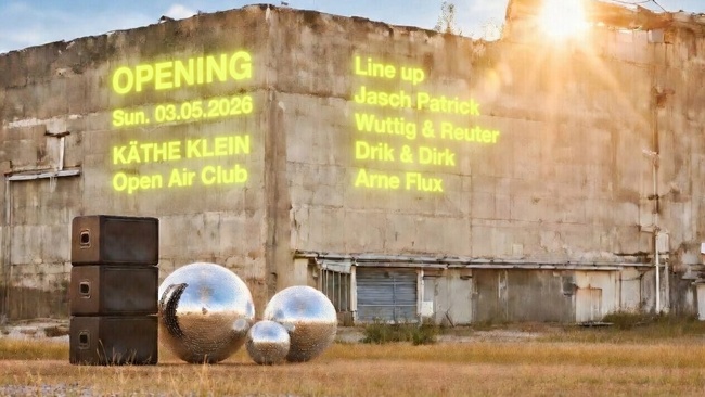 Käthe´s OPENING DAY OA - Sun. 03.05.2026 - Free Entry - JASCH PATRICK I DRIK & DIRK I ARNE FLUX uvm.
