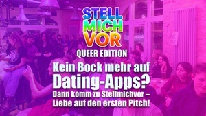 Zuschauer Ticket | 🏳️‍🌈🏳️‍⚧️ Queer Edition 🏳️‍🌈🏳️‍⚧️ | Stellmichvor - PowerPoint-Dating