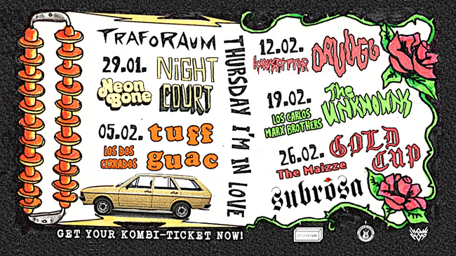 Harbour Sounds präsentiert. 5 Donnerstage, 10 Bands, 2 Locations, 1 Ticket