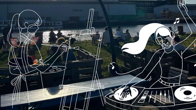 Farbbeats - Hafen, Beats & Pinsel