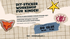 DIY-Sticker-Workshop für Kinder - Gestalte dein eigenes cooles Sticker-Set!