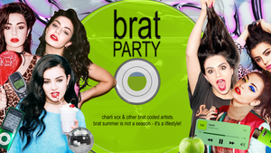 brat party • w/ charli xcx & other brat coded artists • frankfurt