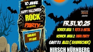 HAPPY HALLOWEEN ROCK PARTY