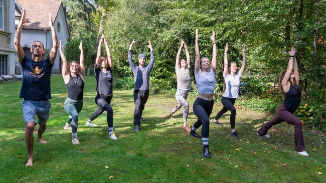 Yoga-Special in Karlsruhe: 108 Sonnengrüße zum Tag der Sonne