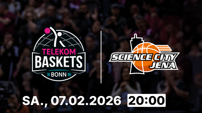 Telekom Baskets Bonn vs. Science City Jena