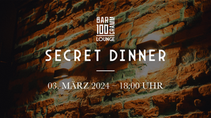 Secret Dinner by 100 Gramm Bar Lounge #1