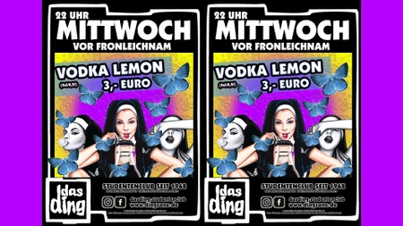 Das Ding: Mittwoch vor Fronleichnam!