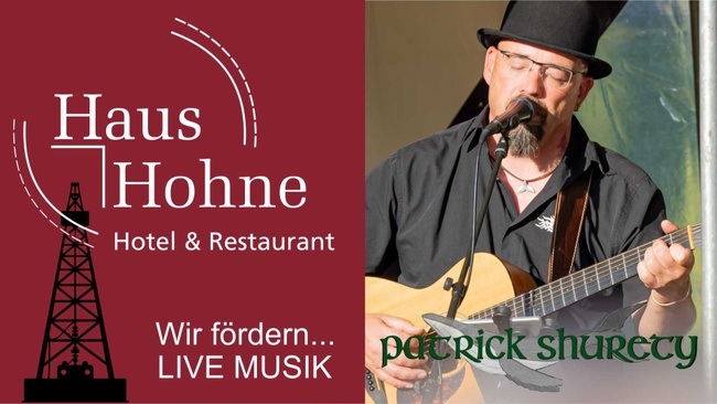 Live Musik Haus Hohne mit PATRICK SHURETY