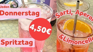 4,50 € Spritz Getränke