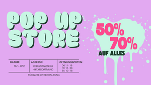 Unterhaltung Pop-Up Store