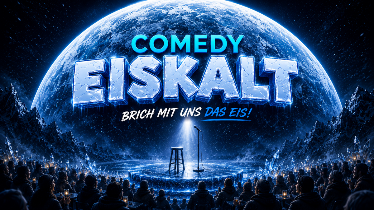 Titelbild der Veranstaltung Comedy Eiskalt ⛄️🎿