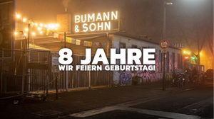 GEBURTSTAGSPARTY // 8 JAHRE BUMANN & SOHN