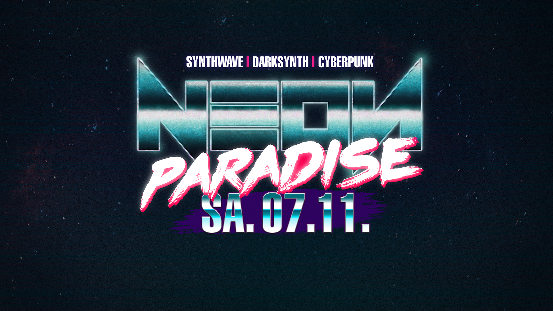Neon Paradise - Synthwave & Cyberpunk Party