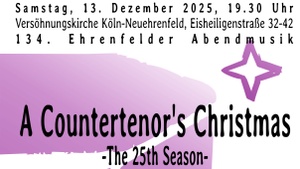 A COUNTERTENOR'S CHRISTMAS - 25th Season