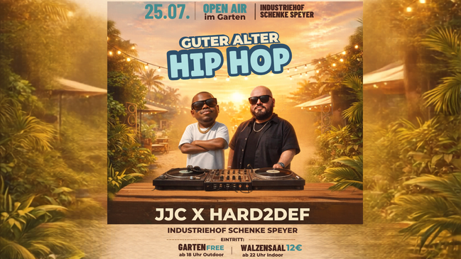 Guter Alter Hip-Hop Open Air