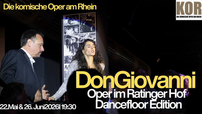 DonGiovanni 2026 Eine Oper tanzt im Ratinger Hof – Dancefloor Edition