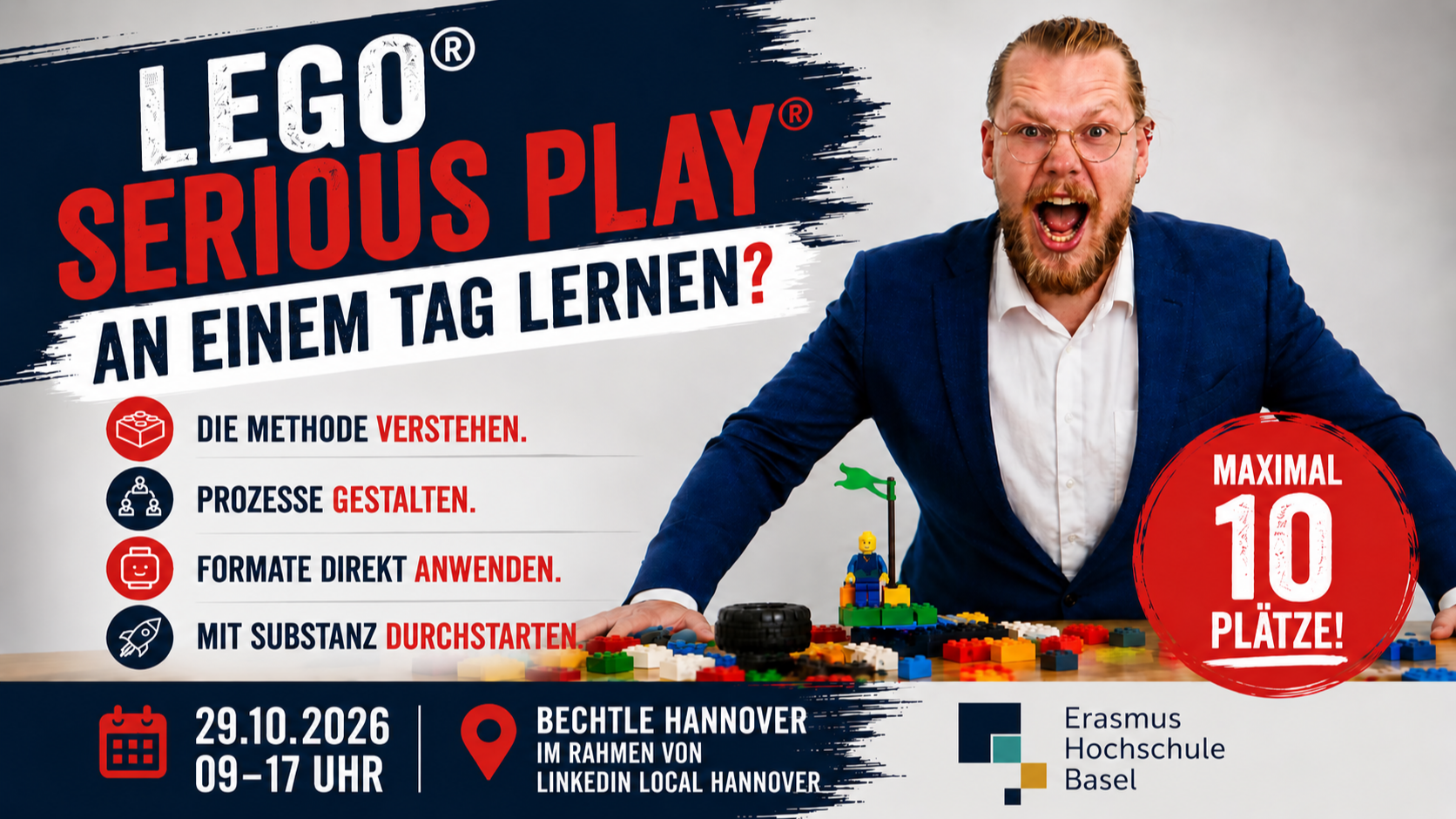 Intensivausbildung zum Trained Facilitator of LEGO® SERIOUS PLAY®  Methods and Materials (mit Zertifikat)