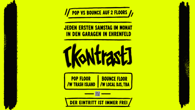 KONTRAST - POP VS. BOUNCE auf 2 Floors