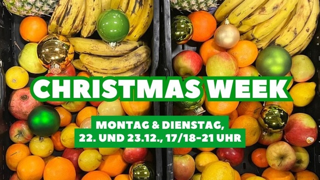 Christmas Week // Lebensmittel retten bei der Berliner Tafel