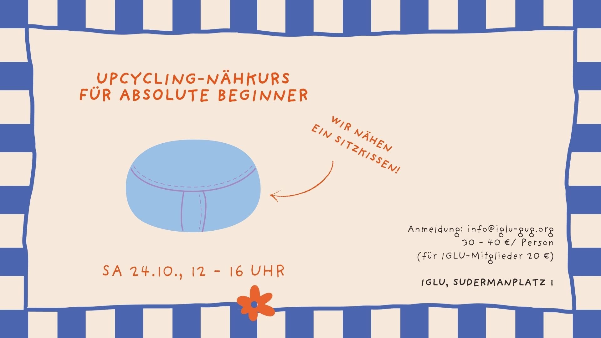 Nähe dein Sitzkissen (Workshop)