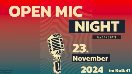 Open Mic Night im Kult 41