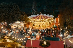 Romantischer Weihnachtsmarkt