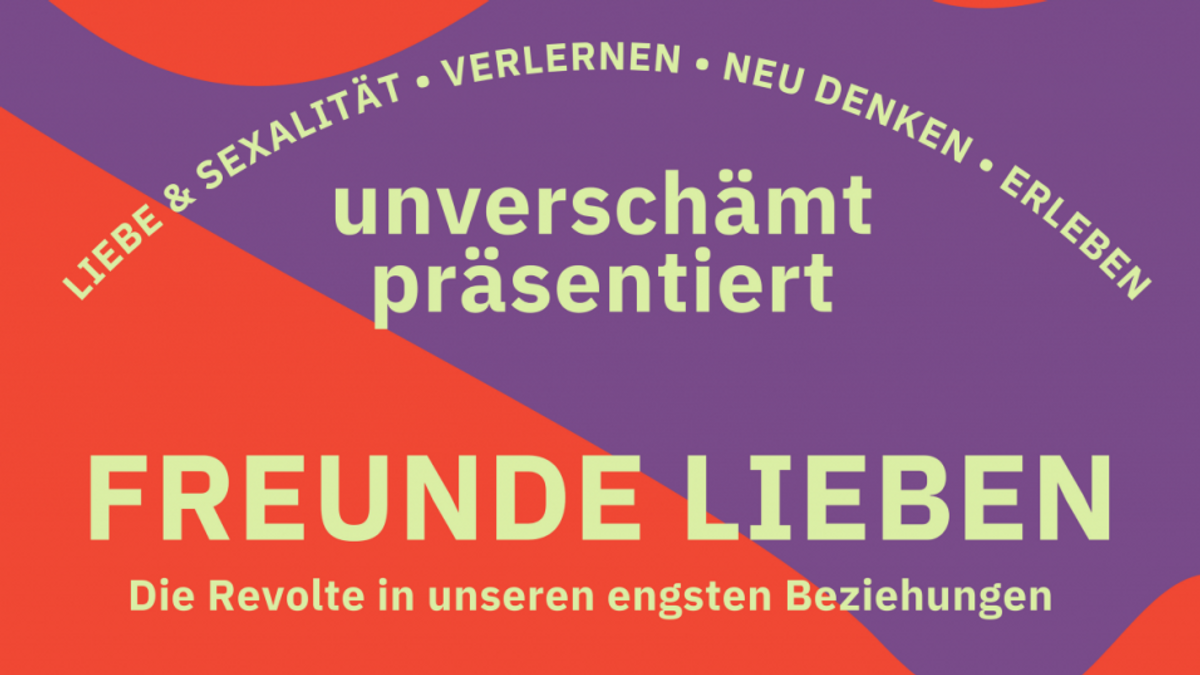 Lesung: Freunde lieben mit Ole Liebl