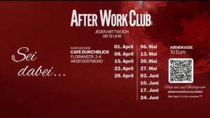 AfterWorkClub mit House, Pop und Rock!