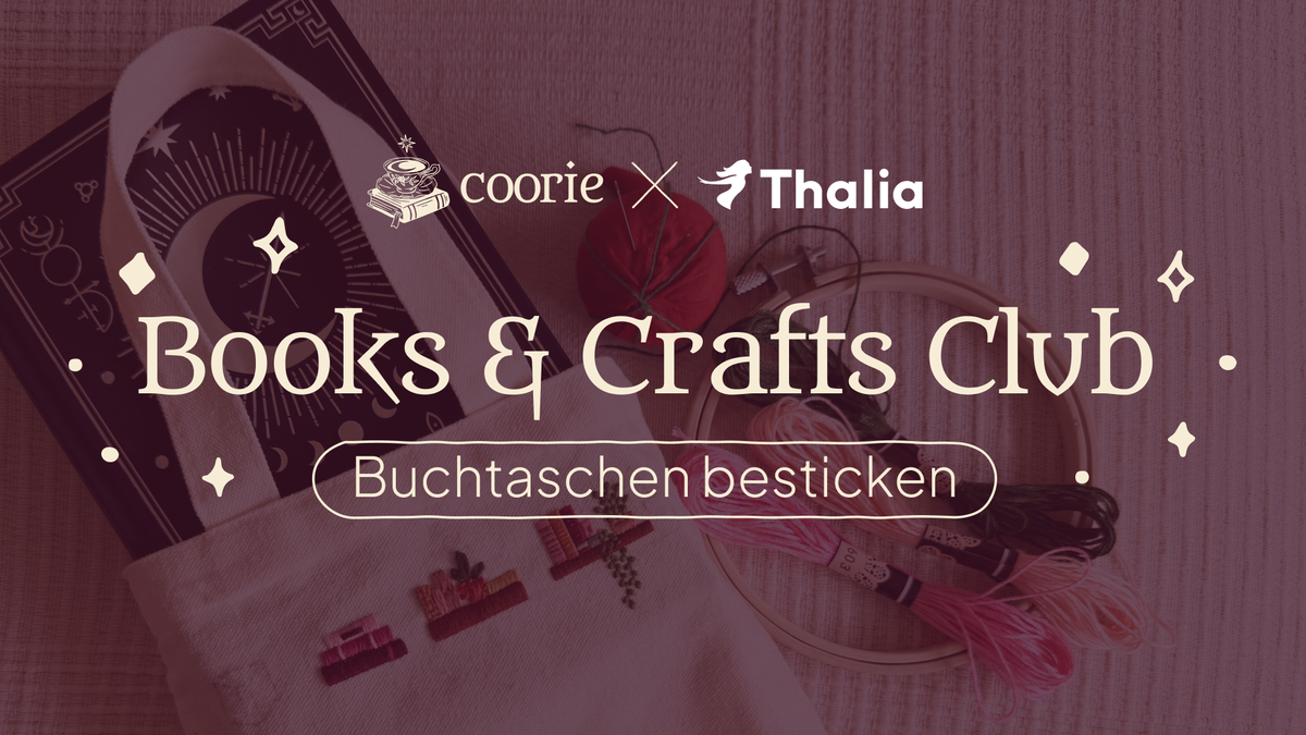 Books & Crafts Club – Buchtaschen besticken