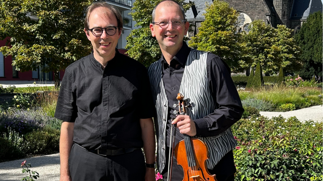 Romantik Duo: Die tanzende Geige