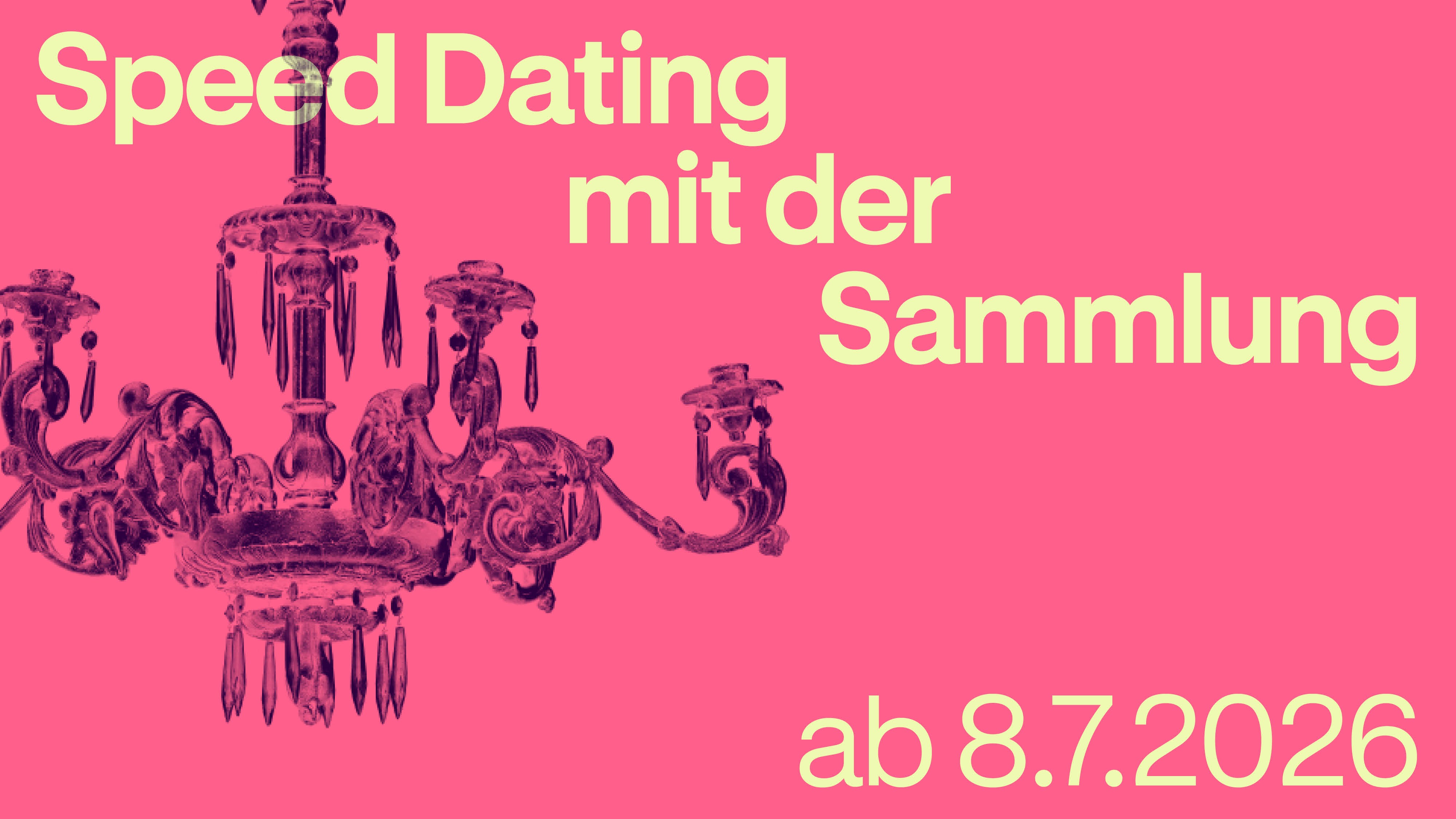 Speed Dating mit der Sammlung