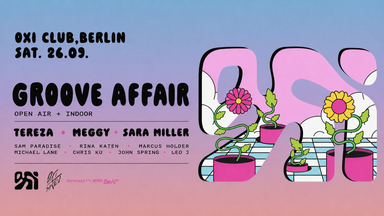 GROOVE AFFAIR (OPEN AIR & INDOOR)