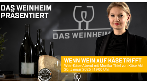 Wein-Käseverkostung mit Käse Abt im DAS WEINHEIM