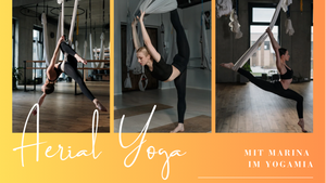 Aerial Yoga mit Marina