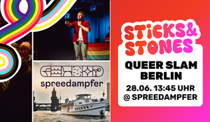 Queer Slam: Voices at Sea – präsentiert von STICKS & STONES
