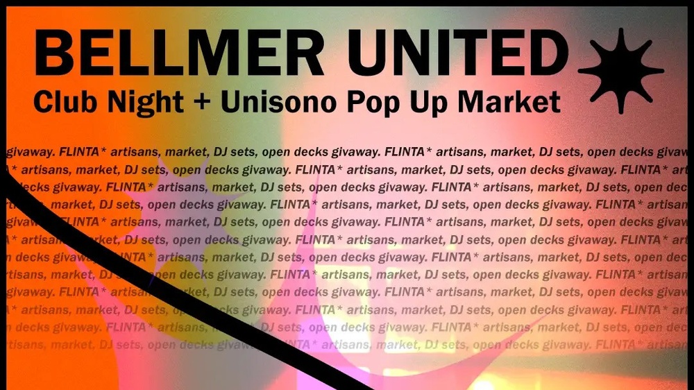 BELLMER UNITED + Unisono Pop Up Market