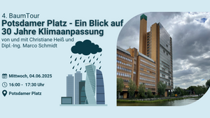 Potsdamer Platz - Ein Blick auf 30 Jahre Klimaanpassung