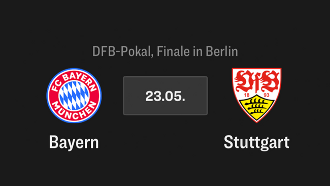 DFB-Pokal Finale, Bayern - Stuttgart